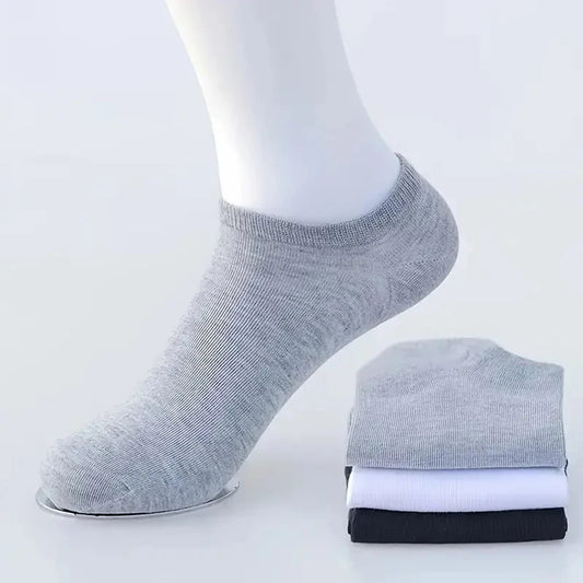 10/12/20/40 Pairs Men Boat Non Pill Ankle Socks