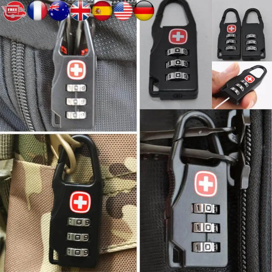 1-20PCS Alloy Mini Luggage Lock