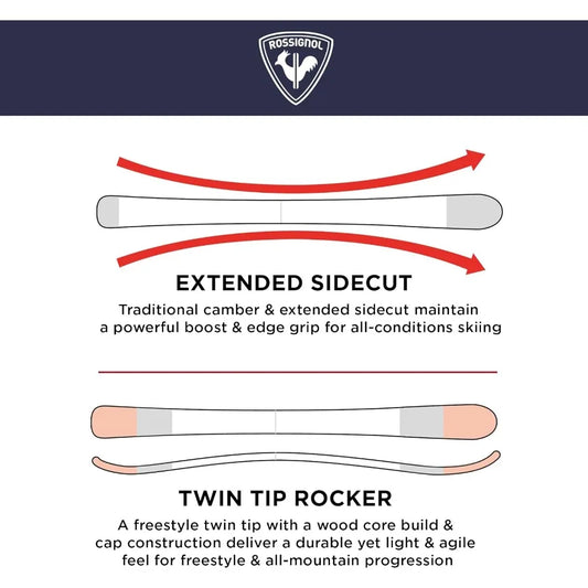Sprayer Xpress2 Alpine Downhill Skis