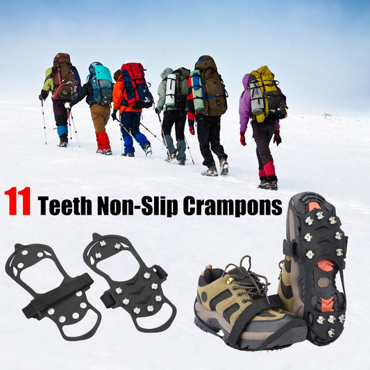 11 Teeth Ice Gripper Spike Non-Slip Crampons