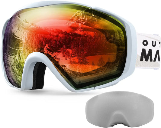 Goggles With Cover Snowboard Snow OTG Anti-Fog
