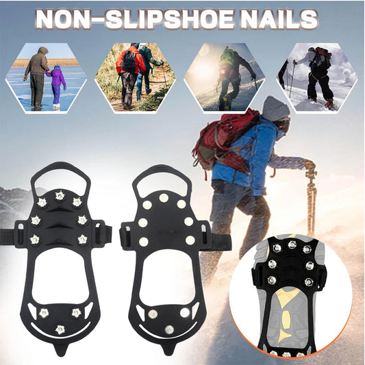 11 Teeth Ice Gripper Spike Non-Slip Crampons